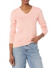 Amazon Essentials Women's 100% Cotton Long-Sleeve V-Neck Sweater