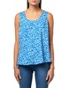 NIC+ZOE Women's Tech Stretch Animal Blues Seamed Tank