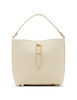 Anne Klein Womens Small Bucket with Detachable strap, Parchment