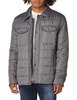 Andrew Marc Men's Legacy Archer 30quilted Shirt Jacket with Corduroy Trimming