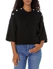 KARL LAGERFELD Women's Everyday 3/4 Sleeve Sweater