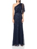 Adrianna Papell Women's Long Beaded Dress