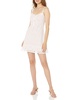 BCBGeneration Women's Embroidered Ruffle Mini Dress