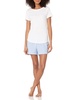 Amazon Essentials Women's Poplin Short and Sleep Tee Set