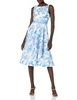 Adrianna Papell Women's Organza Jacquard Dress
