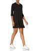BCBGeneration Women's Mini Dress with Long Sleeves and Ruffle Hem