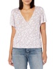 Lucky Brand Women's Printed Wrap Top
