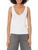 Vince Women's Linen Dbl V-Neck Tank