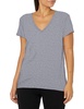 Splendid Women's Short-Sleeve V-Neck Tee T-Shirt, Heather Grey, M Loose