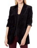 AG Adriano Goldschmied Baylee Womens Oversized Velvet Blazer