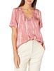 Velvet by Graham & Spencer Women's Tallulah Tie Dye Satin Tee