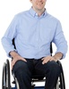 Amazon Essentials Men's Long Sleeve Shirt - Regular-Fit, Pocket Stretch Oxford (Available in Big & Tall)