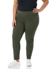 Amazon Essentials Women's Slim-Fit Bi-Stretch Side Zip Ankle Pant