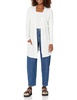 Amazon Essentials Women's Relaxed-Fit Lightweight Lounge Open-Front Cardigan