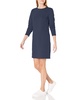 Amazon Essentials Women's Crewneck Long-Sleeve Fleece Above-The-Knee Dress