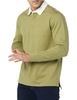 Amazon Essentials Men's Organic Cotton Long Sleeve Rugby Top (Previously Amazon Aware)