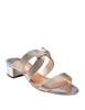Aquazzura Laminated Leather Mule