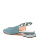 Agl Leather Slingback Ballerina