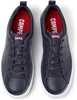 Blue Leather Men's Sneakers.