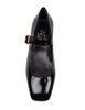 Angie L Baby Ballerina In Patent Leather Black Color