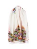 Scarf Etro 'bouquet' Made Of Cotton And Modal
