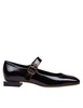 Angie L Baby Ballerina In Patent Leather Black Color