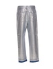 Metallized Boyfriend Jeans