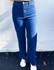 free falling stretch wide leg jean in dark denim