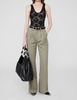 carrie pant in green khaki