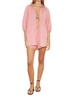 la ponche shirt in bisque