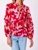 ryland blouse in red