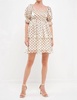 paris pastimes dress in beige