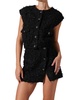 pedrine vest in black