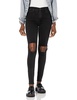gisele high rise skinny jeans in last call wash