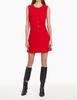 tori dress in ruby