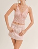 creamsicle sweater tank in orange multi