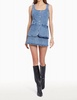 kya skort romper in denim