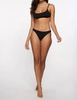 saltwater solids surfside top in black