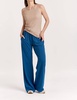 quincy wide leg pants in nightfall terry