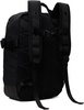 Black Plain Paper Touch Backpack
