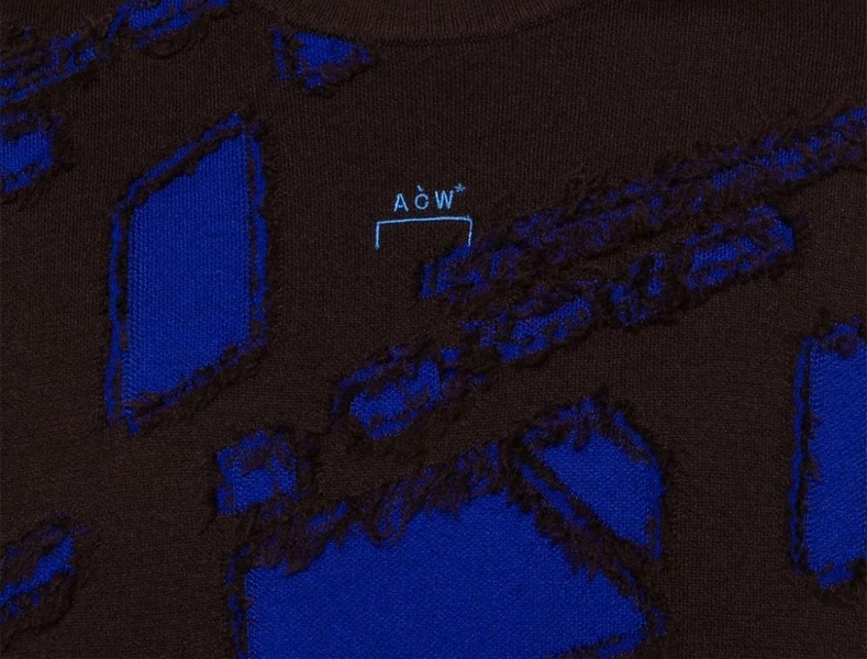 A Cold Wall Sweaters Blue
