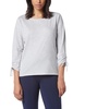 Andrew Marc Women's Performance Adjustable Spaghetti Drawstrings 3/4 T-Shirt W/Sleeve Cinching