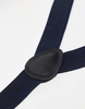 ASOS DESIGN suspenders set in navy