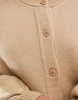 ASOS DESIGN knit oversized cardigan in brown