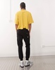 Aape By A Bathing Ape side logo cuffed sweatpants in black