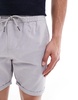 Brave Soul chino shorts with drawstring waist in gray