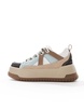 ASOS DESIGN chunky sneakers with oversized laces
