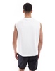 Bershka worker tank in white