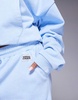 Weekend Collective wide leg sweatpants in dusky blue - part of a set