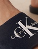 Calvin Klein Jeans large logo slides in navy